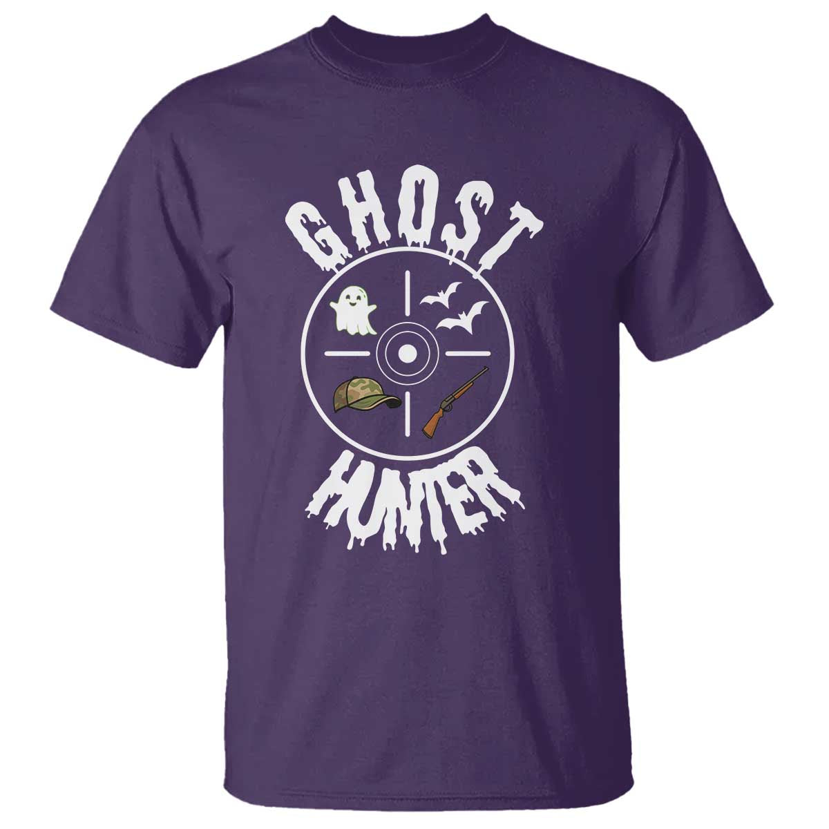 Funny Halloween Ghost Hunter T Shirt Trick Or Treat Costume - Wonder Print Shop