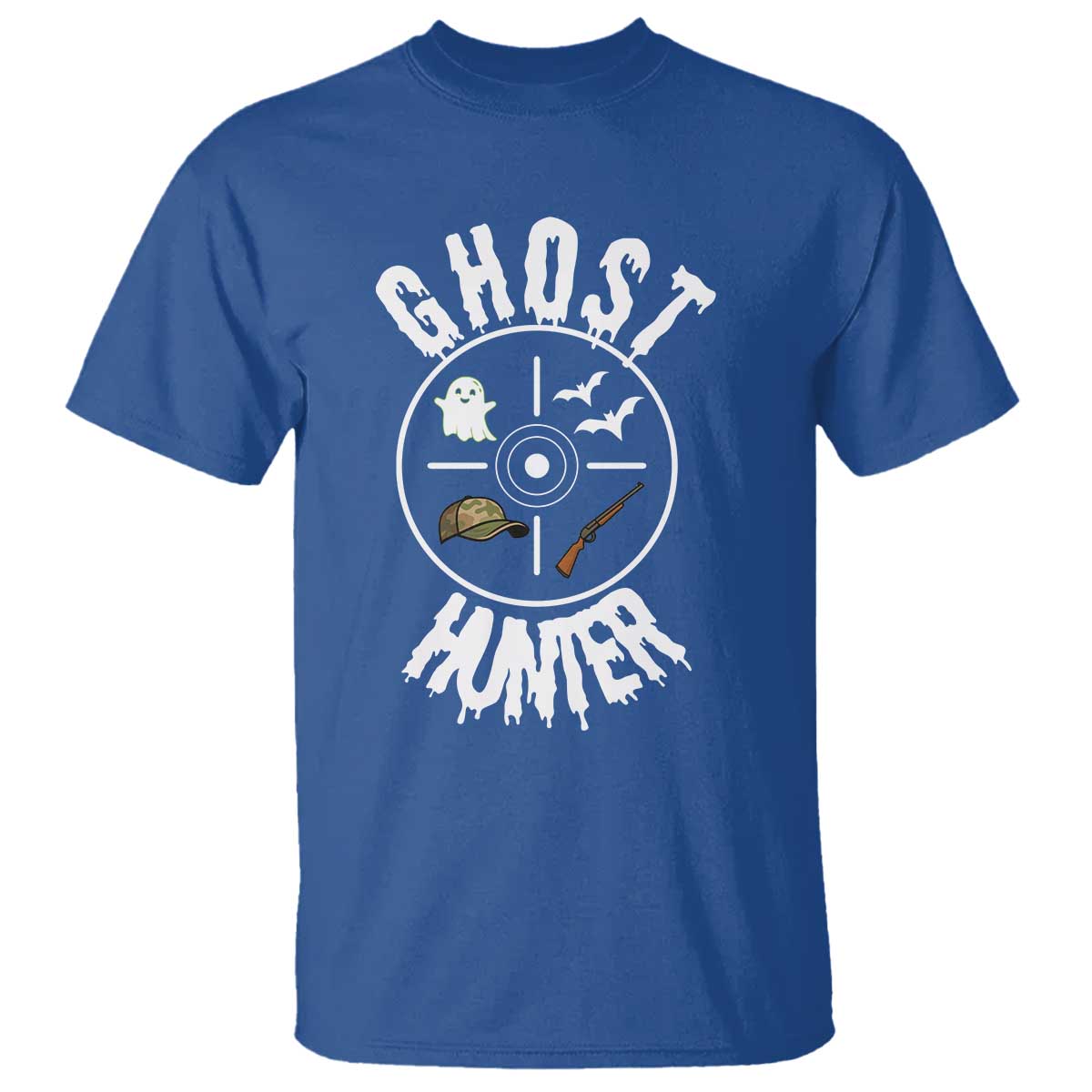 Funny Halloween Ghost Hunter T Shirt Trick Or Treat Costume - Wonder Print Shop