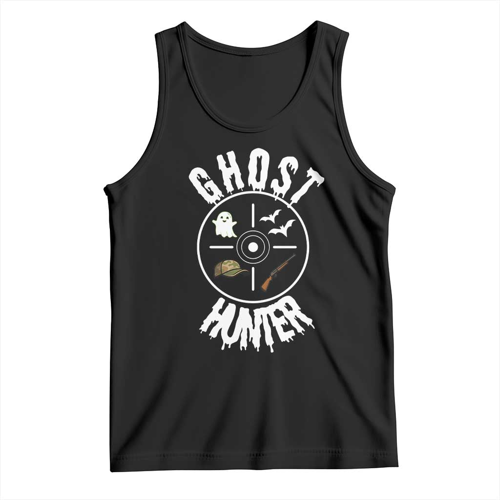Funny Halloween Ghost Hunter Tank Top Trick Or Treat Costume - Wonder Print Shop