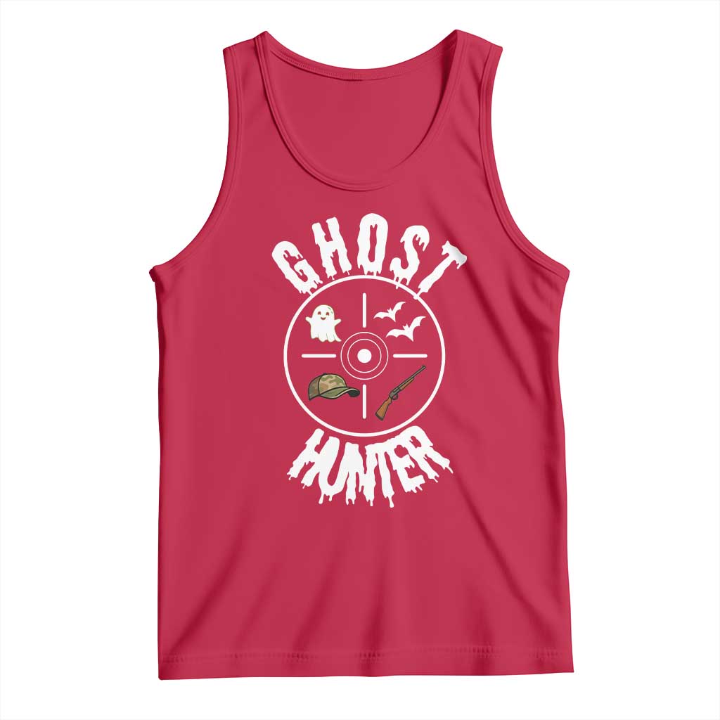 Funny Halloween Ghost Hunter Tank Top Trick Or Treat Costume - Wonder Print Shop