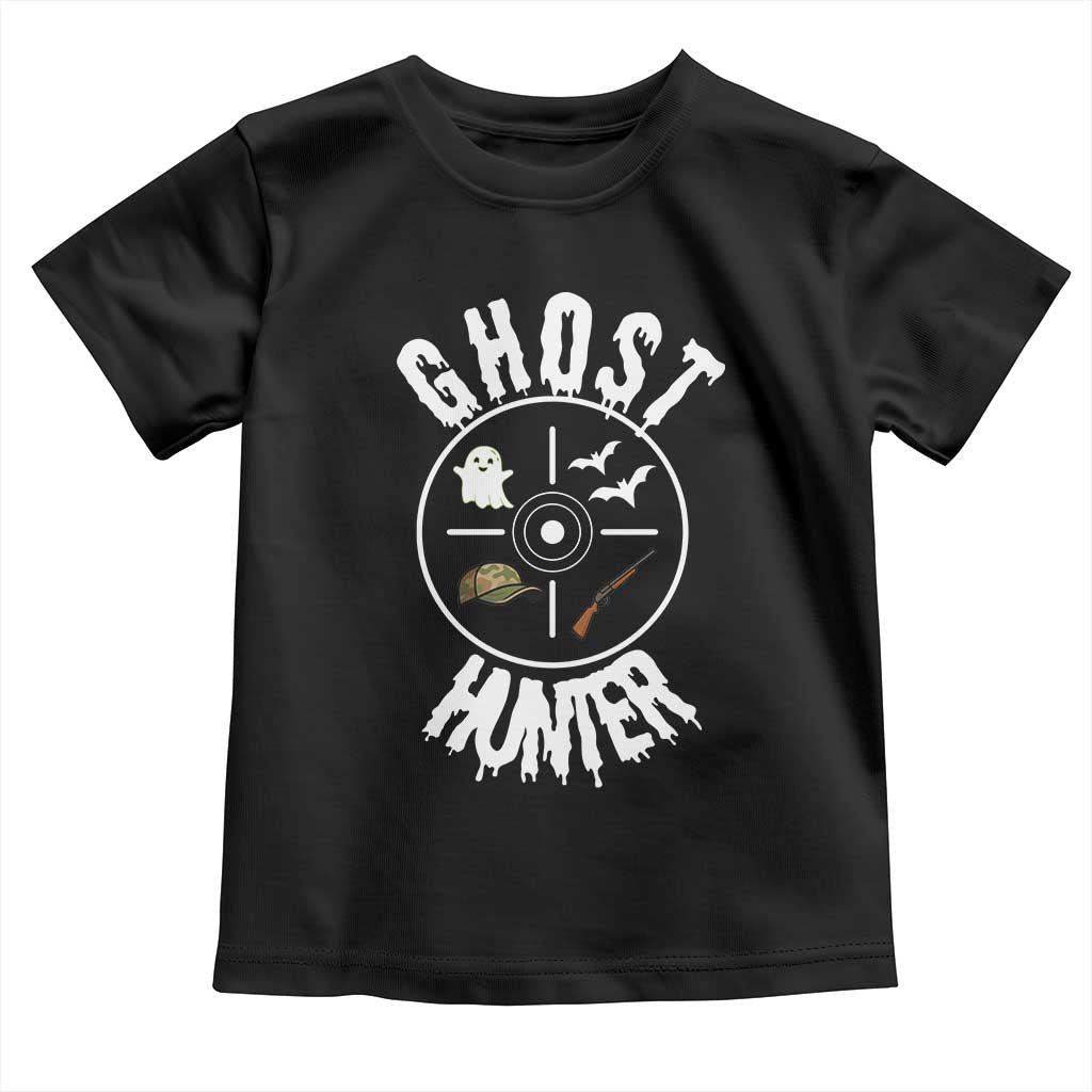 Funny Halloween Ghost Hunter Toddler T Shirt Trick Or Treat Costume - Wonder Print Shop