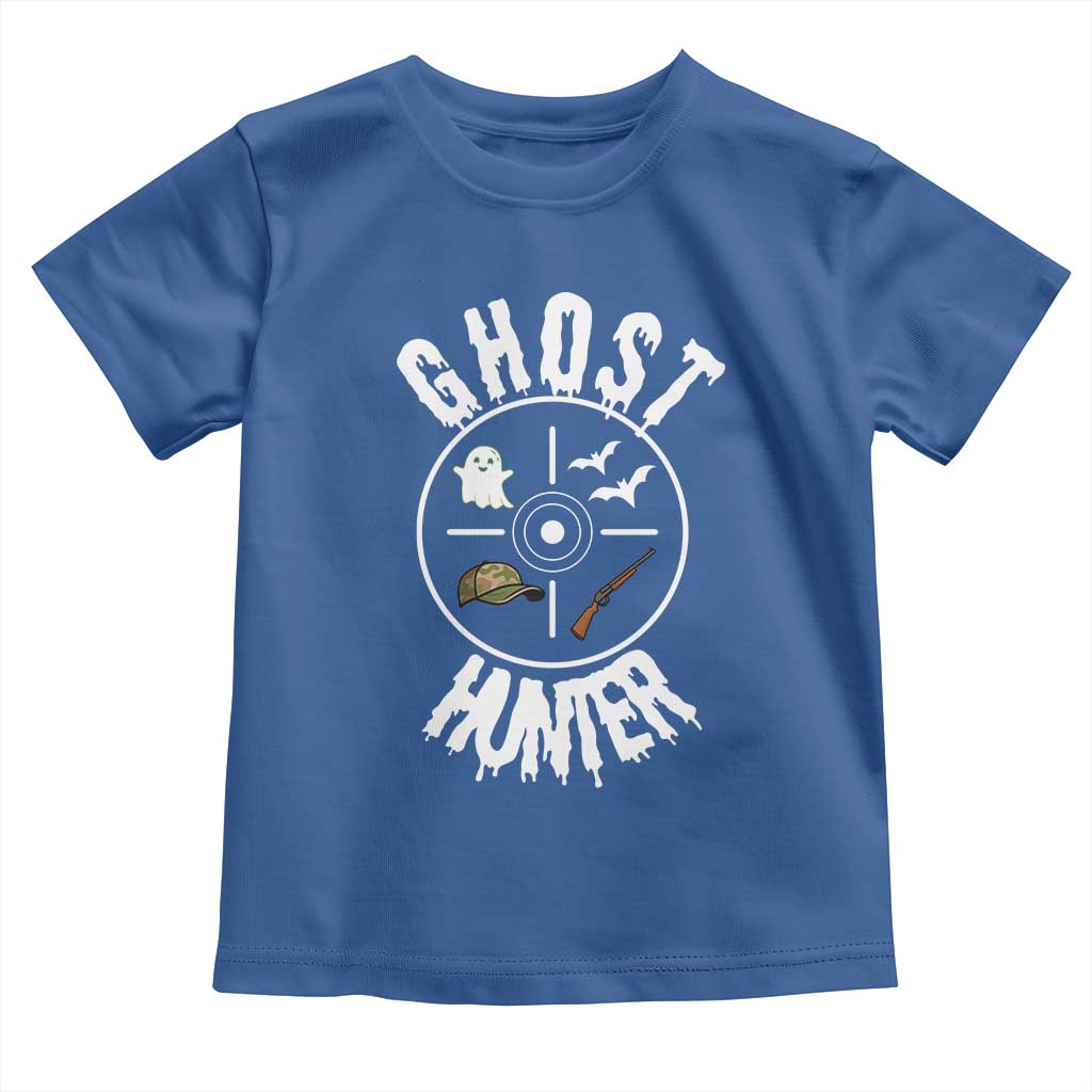 Funny Halloween Ghost Hunter Toddler T Shirt Trick Or Treat Costume - Wonder Print Shop