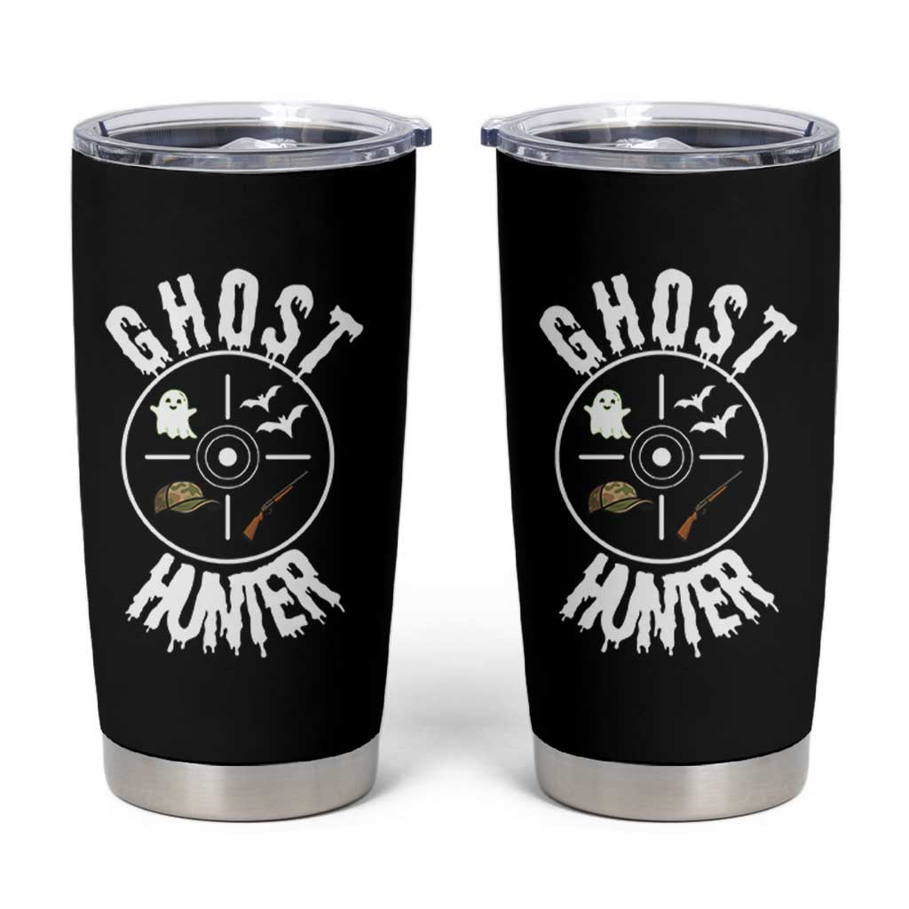 Funny Halloween Ghost Hunter Tumbler Cup Trick Or Treat Costume