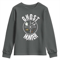 Funny Halloween Ghost Hunter Youth Sweatshirt Trick Or Treat Costume - Wonder Print Shop
