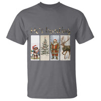 Santa Funny Christmas Hunter Look T Shirt He Is Hunting - Wonder Print Shop