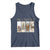 Santa Funny Christmas Hunter Look Tank Top He Is Hunting - Wonder Print Shop