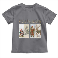 Santa Funny Christmas Hunter Look Toddler T Shirt He Is Hunting - Wonder Print Shop