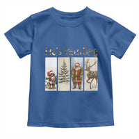 Santa Funny Christmas Hunter Look Toddler T Shirt He Is Hunting - Wonder Print Shop