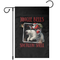 Funny Christmas Hunting Garden Flag Jingle Bells Shotgun Shells - Wonder Print Shop
