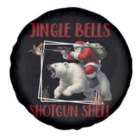 Funny Christmas Hunting Spare Tire Cover Jingle Bells Shotgun Shells - Wonder Print Shop