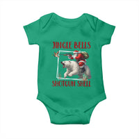 Funny Christmas Hunting Baby Onesie Jingle Bells Shotgun Shells - Wonder Print Shop