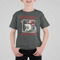 Funny Christmas Hunting T Shirt For Kid Jingle Bells Shotgun Shells - Wonder Print Shop