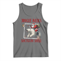 Funny Christmas Hunting Tank Top Jingle Bells Shotgun Shells - Wonder Print Shop