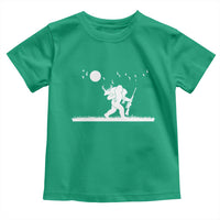 Sasquatch Hunter With Rifle Toddler T Shirt Funny Bigfoot Outdoor Design - Wonder Print Shop