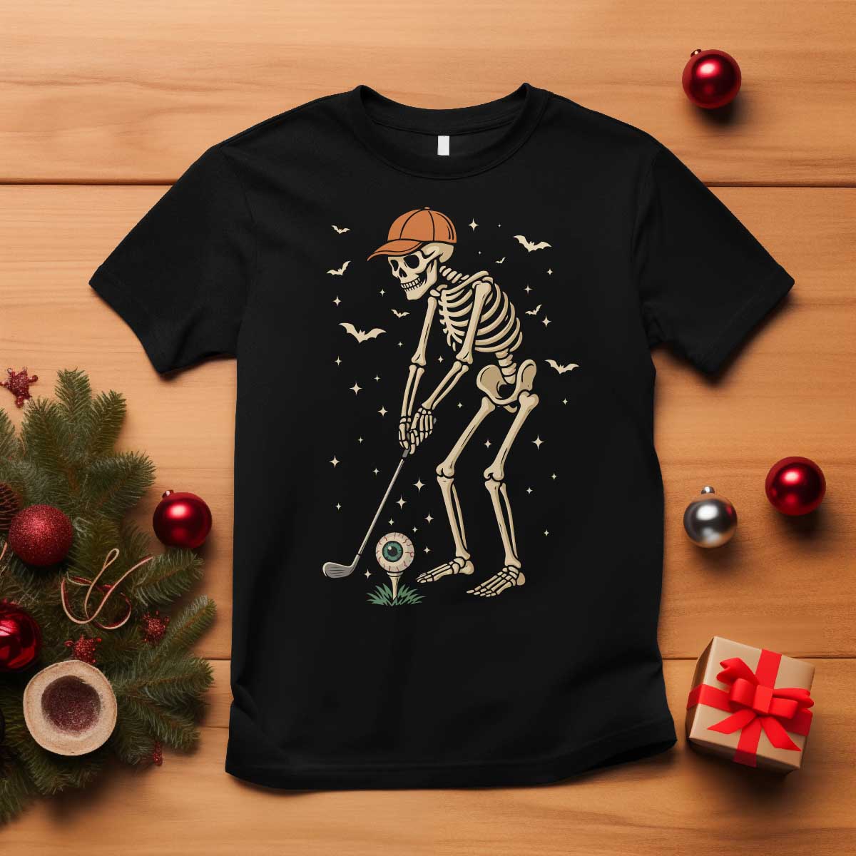 Halloween Skeleton Golfer T Shirt Funny Golf Lover Gift - Wonder Print Shop