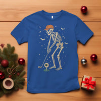 Halloween Skeleton Golfer T Shirt Funny Golf Lover Gift - Wonder Print Shop