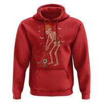 Halloween Skeleton Golfer Hoodie Funny Golf Lover Gift - Wonder Print Shop