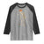 Halloween Skeleton Golfer Raglan Shirt Funny Golf Lover Gift - Wonder Print Shop