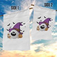 Halloween Golfer Gift Garden Flag Creepy Golf Ball With Witch Hat - Wonder Print Shop