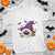 Halloween Golfer Gift T Shirt Creepy Golf Ball With Witch Hat - Wonder Print Shop
