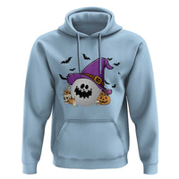 Halloween Golfer Gift Hoodie Creepy Golf Ball With Witch Hat - Wonder Print Shop