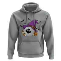 Halloween Golfer Gift Hoodie Creepy Golf Ball With Witch Hat - Wonder Print Shop