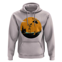 Funny Skeleton Golf Player Hoodie Halloween Gift - Wonder Print Shop