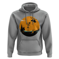 Funny Skeleton Golf Player Hoodie Halloween Gift - Wonder Print Shop