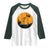 Funny Skeleton Golf Player Raglan Shirt Halloween Gift - Wonder Print Shop