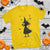 Halloween Sports Gift T Shirt Creepy Witch With Golf Club - Wonder Print Shop