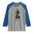 Halloween Sports Gift Raglan Shirt Creepy Witch With Golf Club - Wonder Print Shop