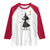 Halloween Sports Gift Raglan Shirt Creepy Witch With Golf Club - Wonder Print Shop