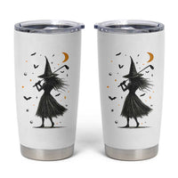 Halloween Sports Gift Tumbler Cup Creepy Witch With Golf Club
