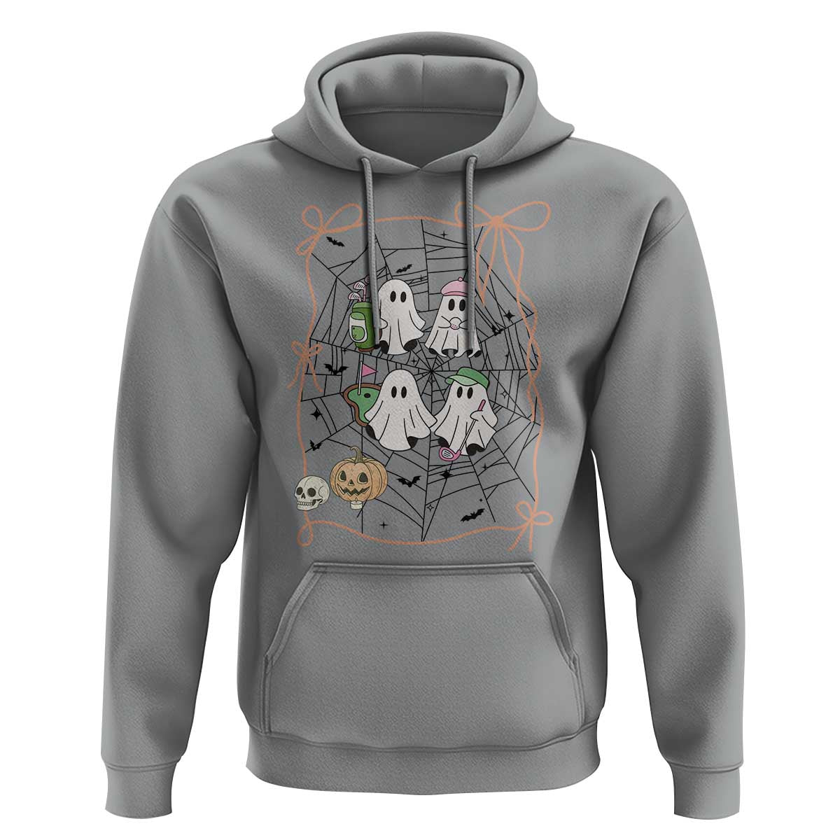 Funny Halloween Hoodie Ghost Golf Gift for Women - Wonder Print Shop