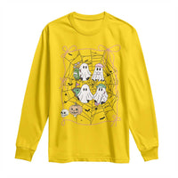 Funny Halloween Long Sleeve Shirt Ghost Golf Gift for Women - Wonder Print Shop