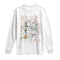 Funny Halloween Long Sleeve Shirt Ghost Golf Gift for Women - Wonder Print Shop