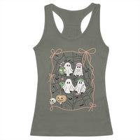 Funny Halloween Racerback Tank Top Ghost Golf Gift for Women - Wonder Print Shop
