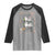 Funny Halloween Raglan Shirt Ghost Golf Gift for Women - Wonder Print Shop