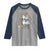 Funny Halloween Raglan Shirt Ghost Golf Gift for Women - Wonder Print Shop