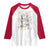 Funny Halloween Raglan Shirt Ghost Golf Gift for Women - Wonder Print Shop