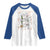 Funny Halloween Raglan Shirt Ghost Golf Gift for Women - Wonder Print Shop