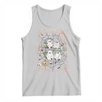 Funny Halloween Tank Top Ghost Golf Gift for Women - Wonder Print Shop