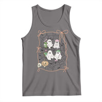 Funny Halloween Tank Top Ghost Golf Gift for Women - Wonder Print Shop