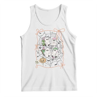 Funny Halloween Tank Top Ghost Golf Gift for Women - Wonder Print Shop