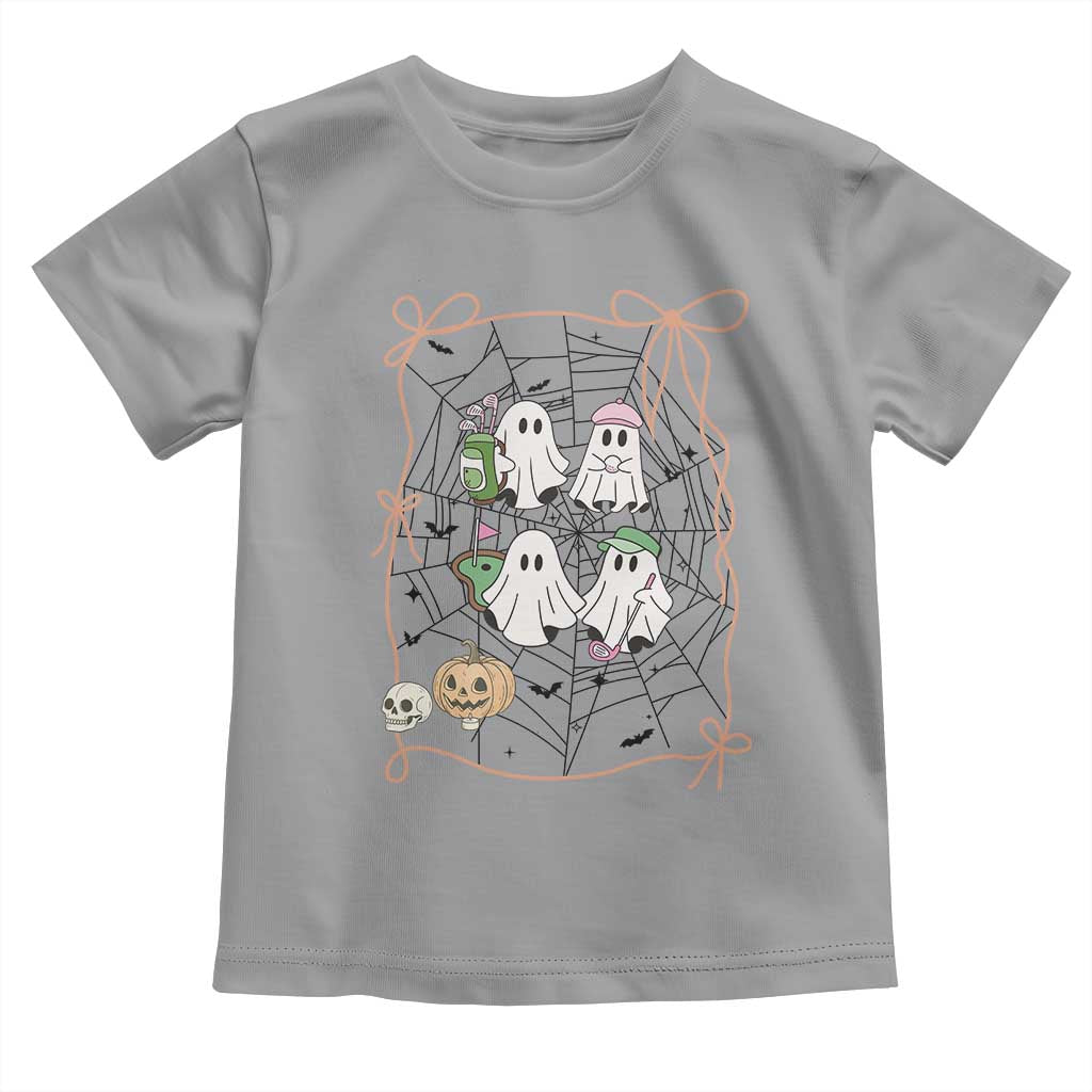Funny Halloween Toddler T Shirt Ghost Golf Gift for Women - Wonder Print Shop