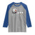 Funny Halloween Golf Pumpkin Chasing Ghost Gift Raglan Shirt - Wonder Print Shop