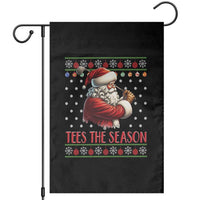 Funny Golf Holiday Gift Garden Flag Tees The Season Ugly Sweater - Wonder Print Shop