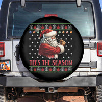 Funny Golf Holiday Gift Spare Tire Cover Tees The Season Ugly Sweater - Wonder Print Shop
