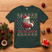 Funny Golf Holiday Gift T Shirt Tees The Season Ugly Sweater - Wonder Print Shop