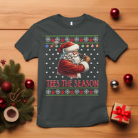 Funny Golf Holiday Gift T Shirt Tees The Season Ugly Sweater - Wonder Print Shop